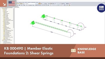 KB 000490 | Member Elastic Foundations 2: Shear Springs