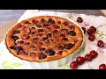 TARTA DE CEREZAS 🥧 🍒🍒 FACIL Y RAPIDA