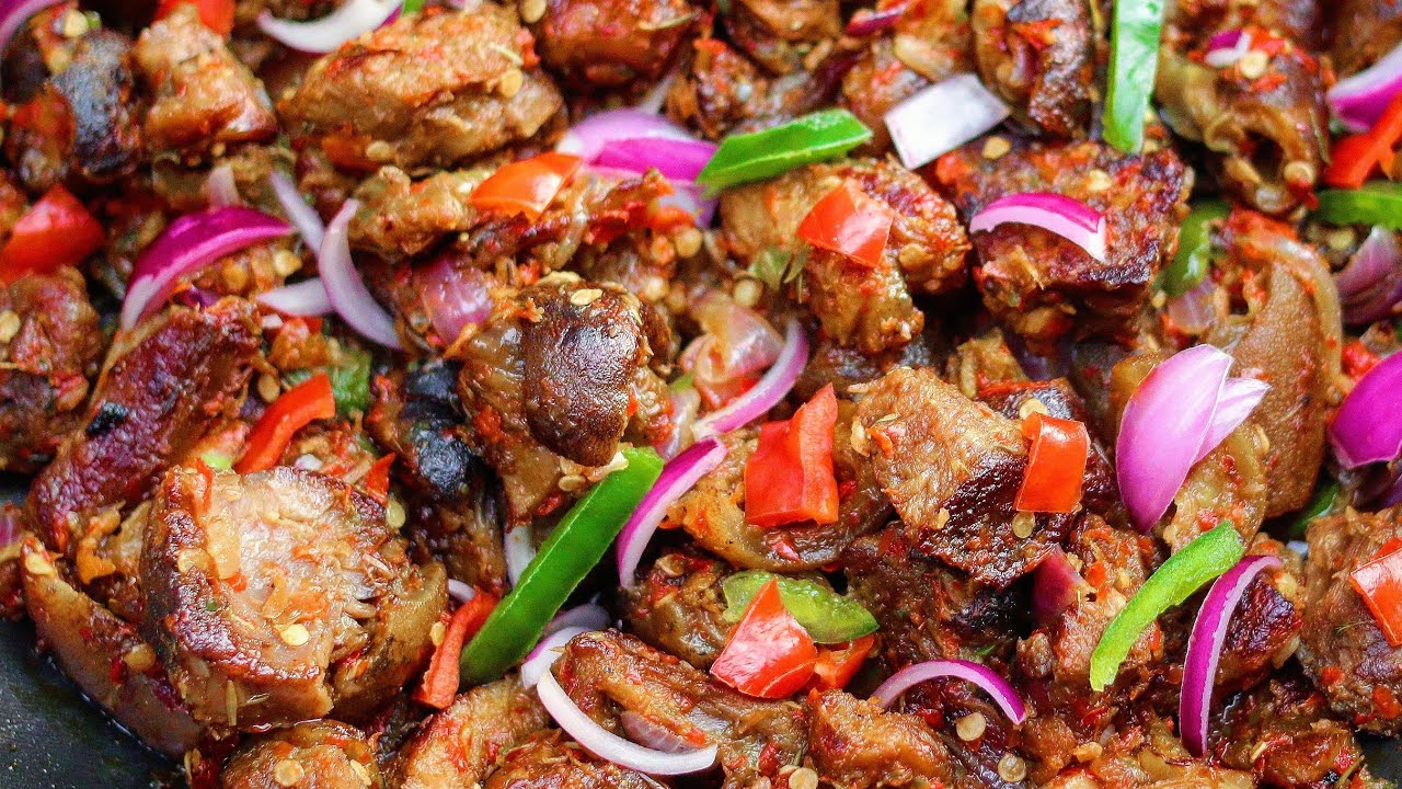 Cooked Goat Meat