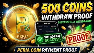 Peria Mining App Withdrawal Proof ✅ | Payment Received! 🔥 screenshot 2