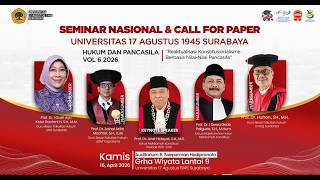 Seminar Nasional Vol 6 2026 Fakultas Hukum Untag Surabaya Seminar Nasional Vol 6 2026 Fakultas Hukum Untag Surabaya