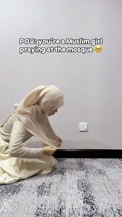 Muslim girls in mosque 🥹 #muslimwoman #hijab #muslim