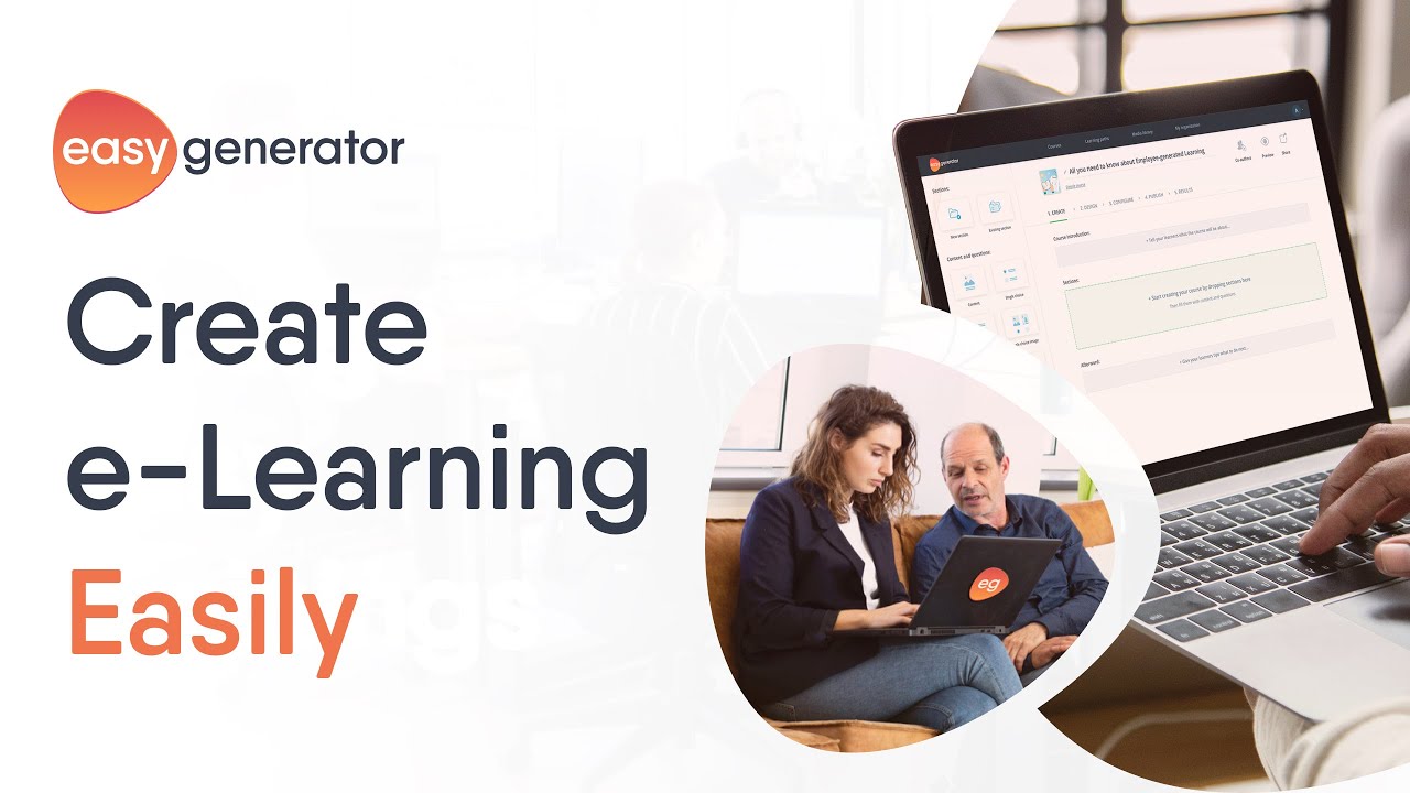 Create courses easily with Easygenerator ELearning Authoring