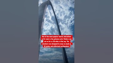 St. Louis Arch sways back and forth!