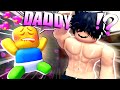 Calling strangers daddy as a real baby in roblox da hood voice chat