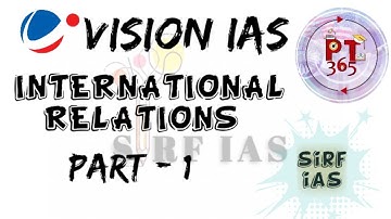 VISION IAS PT 365 2022 ( INTERNATIONAL RELATIONS) #part1 @sirf IAS
