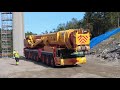 Liebherr LTM 1500 on the road to..