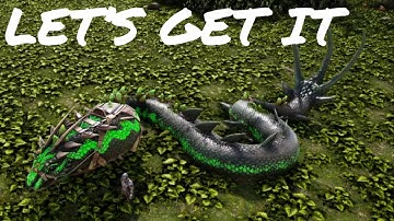 TUTORIAL: HOW TO TAME THE CRYSTAL BASILISK! Ark: Survival Evolved Crystal Isles
