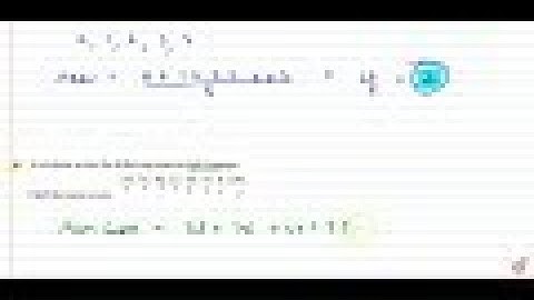 Find the mean of the first five whole numbers...