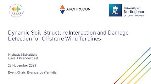 Dynamic Soil-Structure Interaction and Damage Detection for Offshore Wind Turbines