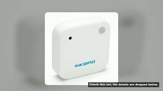 INKBIRD IBS-TH2 Bluetooth Waterproof Smart Temperature and Humidity Sensor with Data Logger Suitable