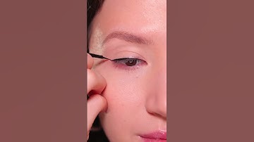 Легкий способ нарисовать идеальные стрелки на нависшем веке