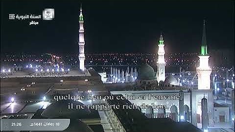 تلاوة صلاة التراويح ، الليلة التاسعة عشر من المسجد النبوي 18 رمضان 1441 | الشيخ عبدالمحسن القاسم