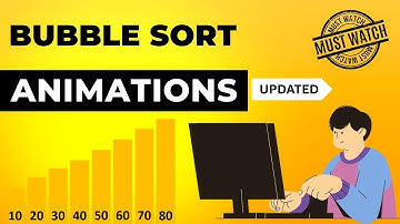 Bubble Sort Animations | Data Structure | Visual How