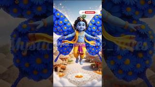Ganesha, hanuman and krishna's flower butterfly #ai #aishorts #shorts #viral #mysticanimetales