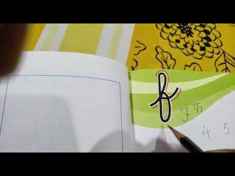 How to write Small cursive letter f - YouTube