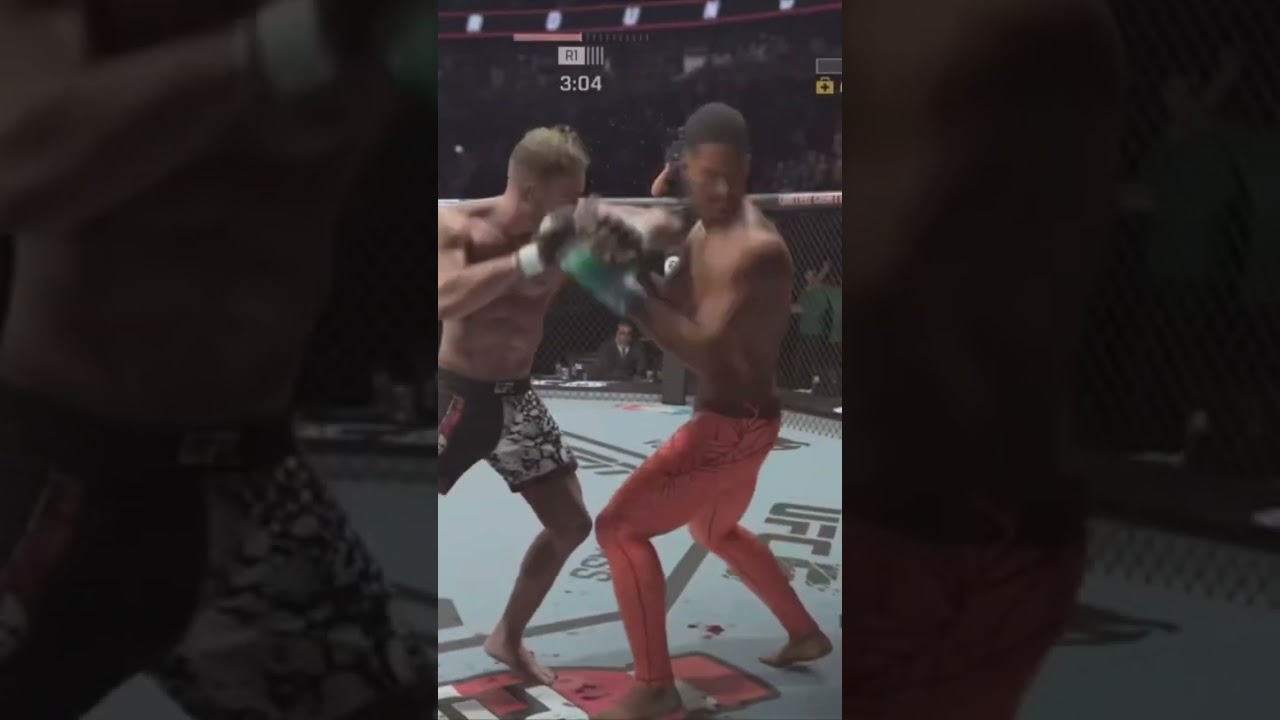 Nasty head kick KO 🔥 
