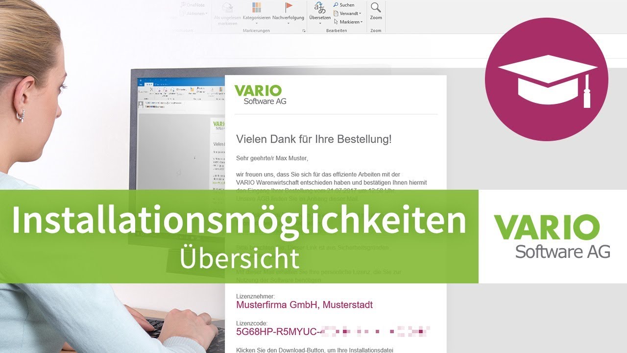 Installationsmöglichkeiten der VARIO 8 Warenwirtschaft | Tutorial