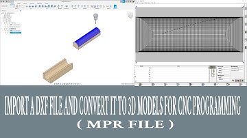 FUSION 360 TO WOODWOP. IMPORTING A DXF FILE AND CONVERTING IT INTO 3D MODELS FOR CNC PROGRAMMING.