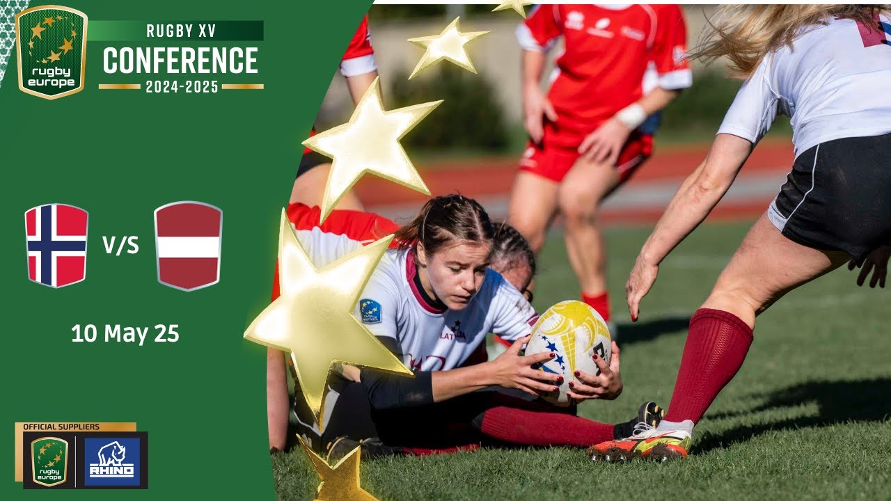 NORWAY v LATVIA - RUGBY EUROPE WOMEN CONFERENCE 2024/25 - YouTube