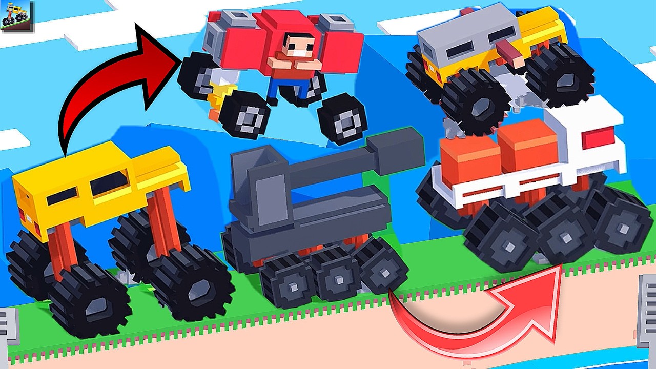 New Best New Live-Fancade-Train,Plane,Ant Car,Big Wheel,Big Car Drive Mad.New Lavels Gameplay DF61