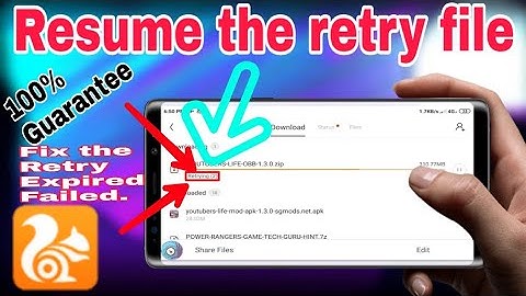 Resume the UC browser