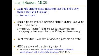Celebrity Computer Architecture - Lecture 20: Cache Coherence (ETH Zürich, Fall 2017) Net Worth