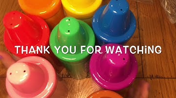 Rainbow sorting crayon by learning resources