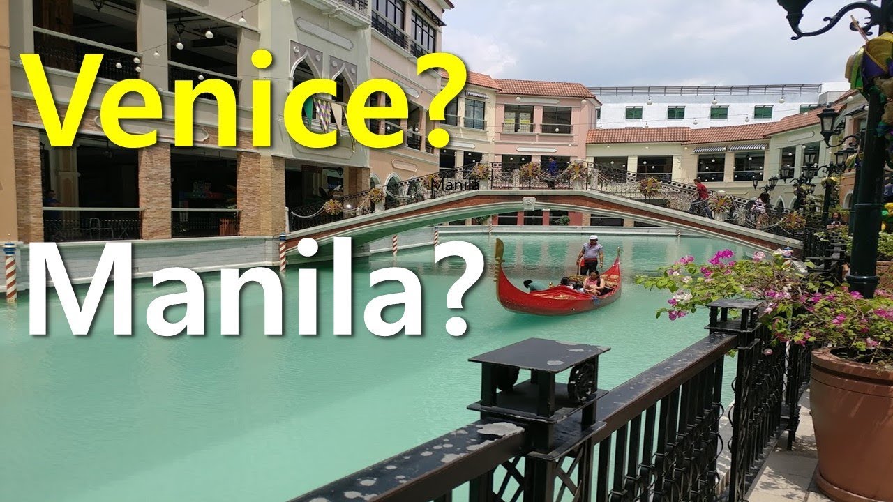 Venice? Manila? Venice Grand Canal Mall?