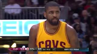 NBA - Cleveland Cavaliers - NBA Record 25 3 Pointers vs Atlanta Hawks - 3rd March 17