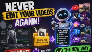 NEVER Edit Your Videos Again! (Full Automation Tutorial)