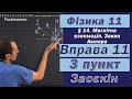 Засєкін Фізика 11 клас. Вправа № 11. 3 п.