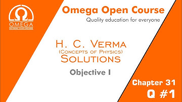 H. C. Verma Solutions - Chapter 31, Objective 1, Question 1