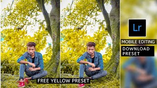 Lightroom Yellow Tune Photo Editing | Yellow Tune Preset Download | Lightroom Trick screenshot 3