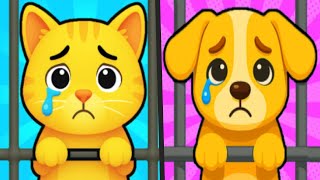 CAT ESCAPE vs DOG ESCAPE - All Levels New UPDATE Double Mobile Gameplay (Android/ios) screenshot 5