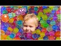 SWIMMING IN A POOL OF GIANT ORBEEZ  (Ft. DailyBumps) // SoCassie