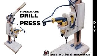 HOMEMADE DRILL PRESS DIY (FULL VERSION) screenshot 3
