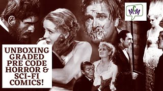 Auction Unboxing of CGC Graded Pre-Code Horror and Science Fiction Comic Books! (ep 319)