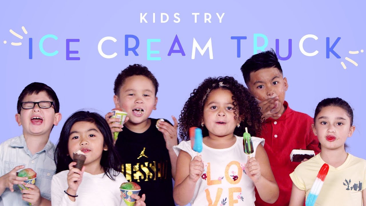 Kids Get Surprised with an Ice Cream Truck | Kids Try | HiHo Kids