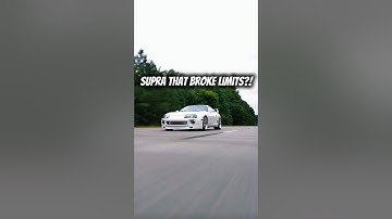 Toyota’s Most Legendary Supra 🤯