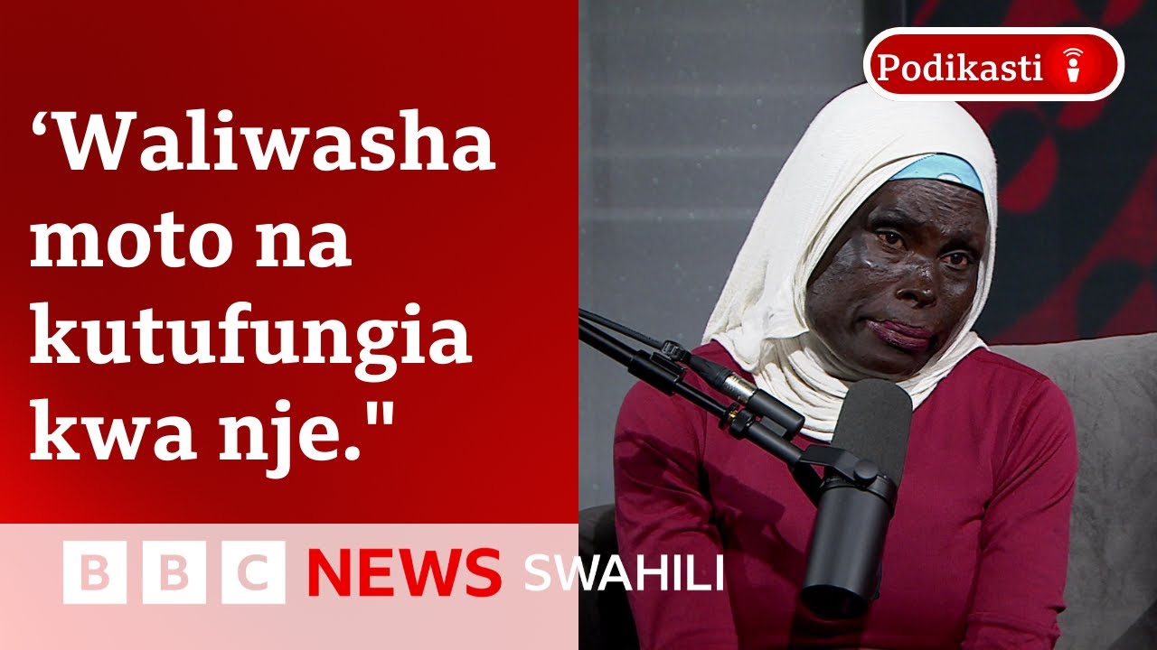 'Watoto wangu waliungua hadi kufa nikiwaona'