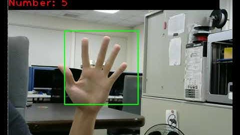 Simple Hand Gesture Recognition - OpenCV