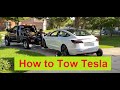 Avoid Motor, Drive or Battery Damage, Learn How to Correctly Tow a Tesla Model 3