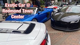Exotics Cars At Redmond Town Center | German Car Meet Day