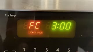 FC Error Code Locked Door on GE Range