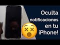 OCULTA NOTIFICACIONES EN TU IPHONE!