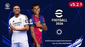 eFootball 2026 Mobile v5.2.1 UEFA Champions League Graphics Patch Android