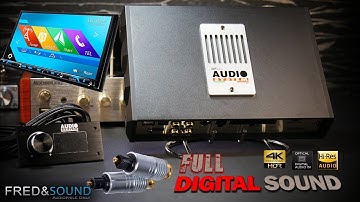 FULL DIGITAL SOUND ! AUDIOSYSTEM ADSP6 VS CLARION NX706-E  STEG ST650C + SQ30 3WAY ACTIVE (FNS)