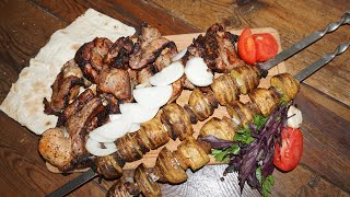 Шашлик по Армянский .Традиционный сочный шашлык / Traditional Armenian Khorovats (BBQ)