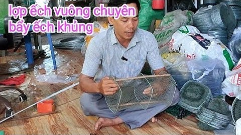 Cách đặt lợp ếch chuyên bắt ếch khủng #fishing